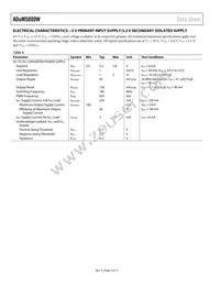 ADUM5000WARWZ Datasheet Page 4