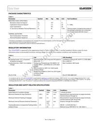 ADUM5000WARWZ Datasheet Page 5