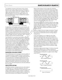 ADUM5240ARZ-RL7 Datasheet Page 13