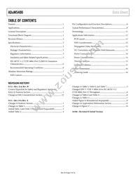 ADUM5400CRWZ-RL Datasheet Page 2