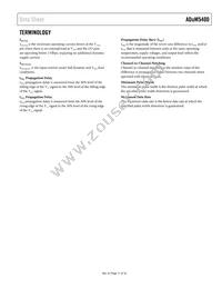ADUM5400CRWZ-RL Datasheet Page 11