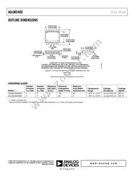 ADUM5400CRWZ-RL Datasheet Page 16