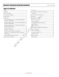 ADUM5404CRWZ-RL Datasheet Page 2
