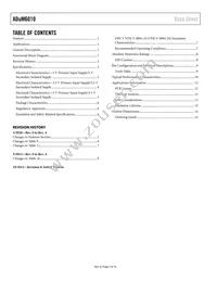 ADUM6010ARSZ Datasheet Page 2