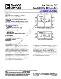 ADUM6028-5BRIZ-RL Datasheet Cover