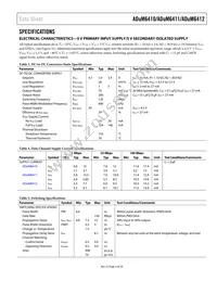 ADUM6410BRSZ-RL7 Datasheet Page 3