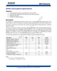 ADV001-00E Datasheet Cover