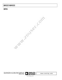 ADV3222ARZ Datasheet Page 20