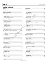 ADV7180WBSTZ-REEL Datasheet Page 2