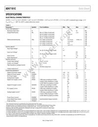 ADV7181CWBSTZ-REEL Datasheet Page 4