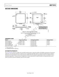 ADV7181DWBCPZ Datasheet Page 21