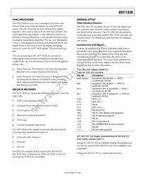 ADV7183BKSTZ Datasheet Page 21