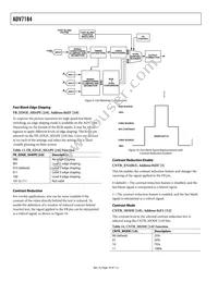 ADV7184BSTZ Datasheet Page 18