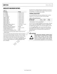 ADV7344BSTZ Datasheet Page 20