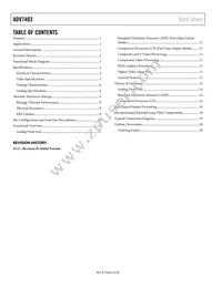 ADV7403KSTZ-140 Datasheet Page 2