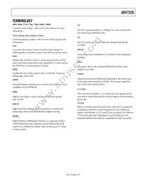 ADV7520BCPZ-80 Datasheet Page 5