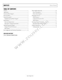 ADV7610BBCZ-P-RL Datasheet Page 2