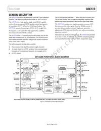 ADV7610BBCZ-P-RL Datasheet Page 3