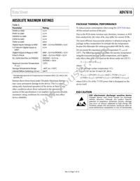 ADV7610BBCZ-P-RL Datasheet Page 7