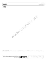 ADV7610BBCZ-P-RL Datasheet Page 16