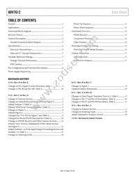 ADV7612BSWZ-P Datasheet Page 2