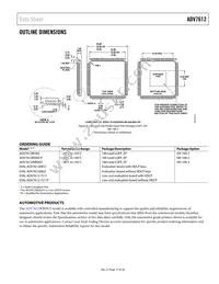 ADV7612BSWZ-P Datasheet Page 17