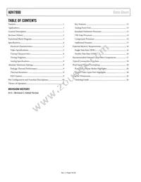 ADV7800BSTZ-80 Datasheet Page 2