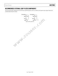 ADV7800BSTZ-80 Datasheet Page 17