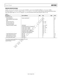 ADV7802BSTZ-150 Datasheet Page 9