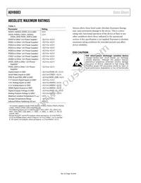 ADV8003KBCZ-8C Datasheet Page 18