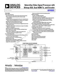 ADV8005KBCZ-8N-RL Datasheet Cover