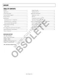 ADXL001-70BEZ Datasheet Page 2