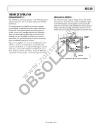 ADXL001-70BEZ Datasheet Page 11
