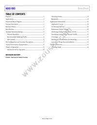 ADXL1003BCPZ-RL7 Datasheet Page 2