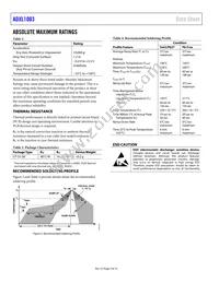 ADXL1003BCPZ-RL7 Datasheet Page 4