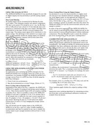 ADXL210AE-REEL Datasheet Page 10