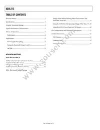 ADXL213AE-REEL Datasheet Page 2