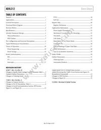 ADXL312ACPZ-RL Datasheet Page 2