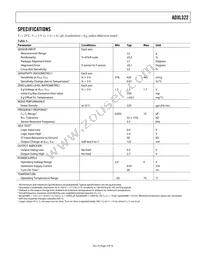 ADXL322JCP-REEL7 Datasheet Page 3