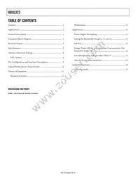 ADXL323KCPZ-RL Datasheet Page 2