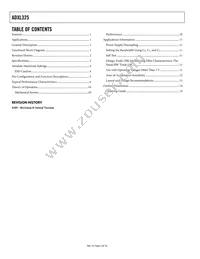 ADXL325BCPZ-RL Datasheet Page 2