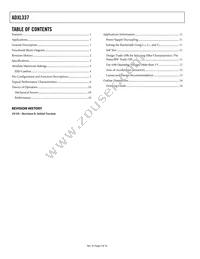 ADXL337BCPZ-RL Datasheet Page 2