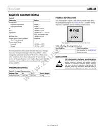 ADXL344ACCZ-RL Datasheet Page 5