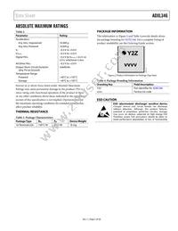 ADXL346ACCZ-RL Datasheet Page 5