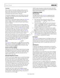 ADXL363BCCZ-RL Datasheet Page 19