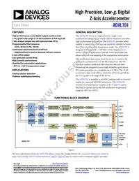 ADXL701WBRWZ-UP-RL Datasheet Cover