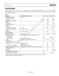 ADXRS290BCEZ-RL7 Datasheet Page 3