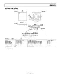 ADXRS614BBGZ-RL Datasheet Page 11