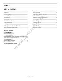 ADXRS622BBGZ Datasheet Page 2