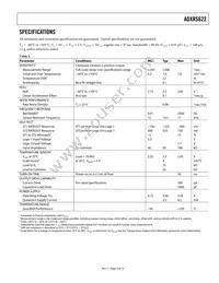 ADXRS622BBGZ Datasheet Page 3